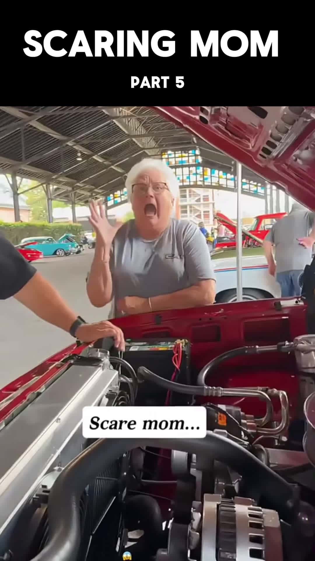 Cover for Best mom scares part 5 #hilarious #momlife #viral 