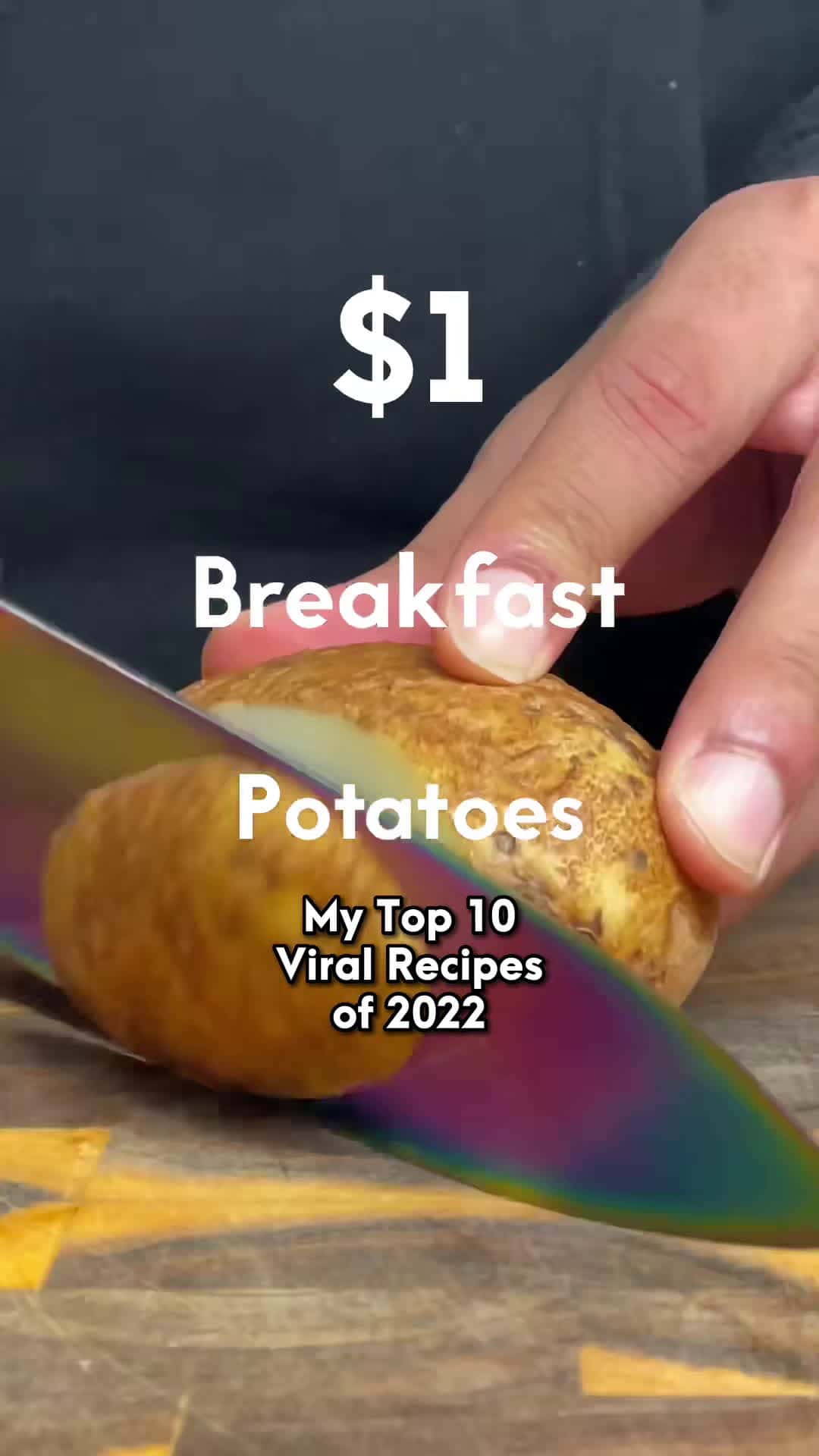 Cover for #9 ｜ $1 Breakfast Potatoes - My Top 10 Viral Recipes 2022 #collegeche...#cooking #scoopz 