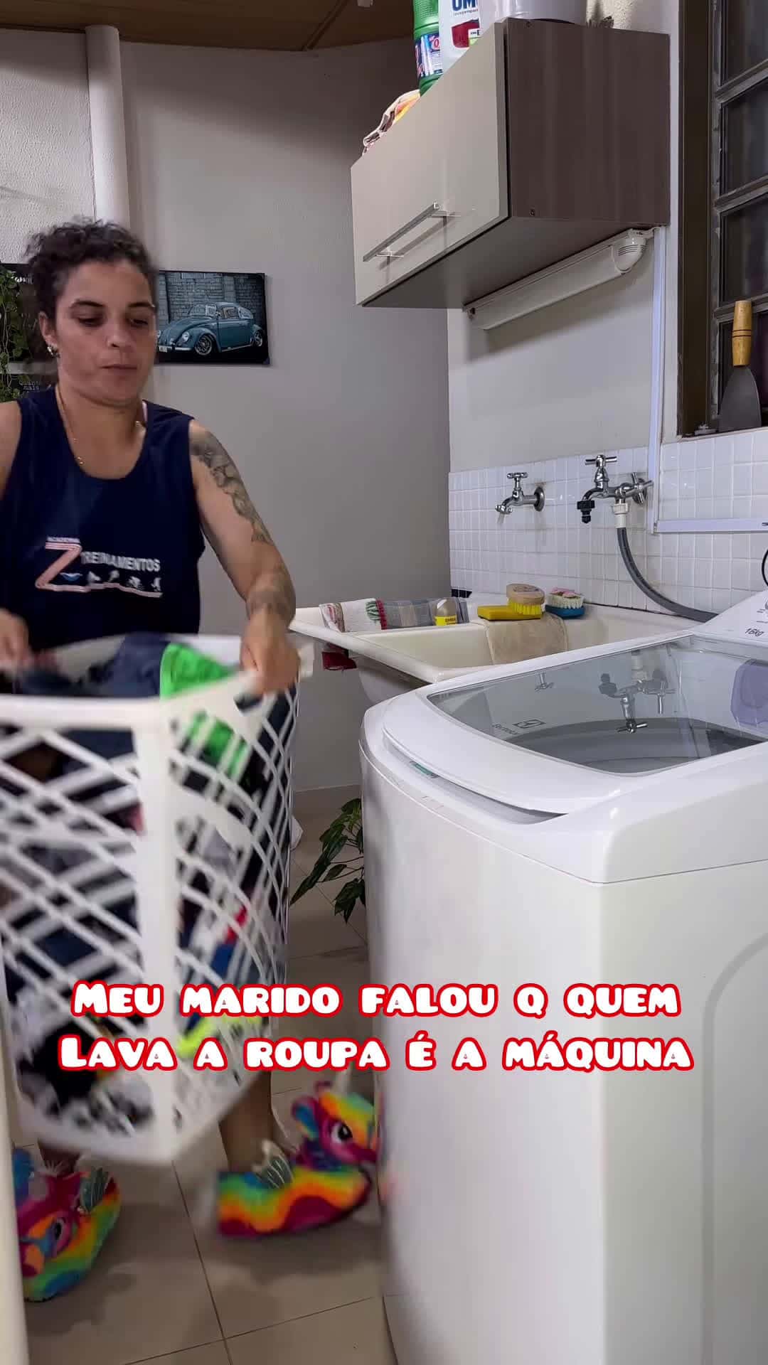Cover for Agora eu quero ver o mquina lavar