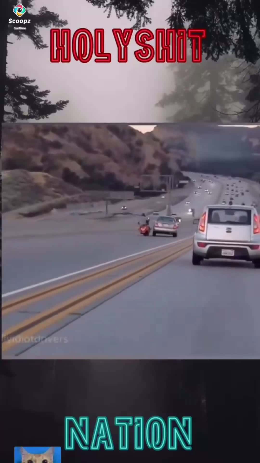 Cover for #caraccident#dumbdrivwrs#crazy#stupiddrivers