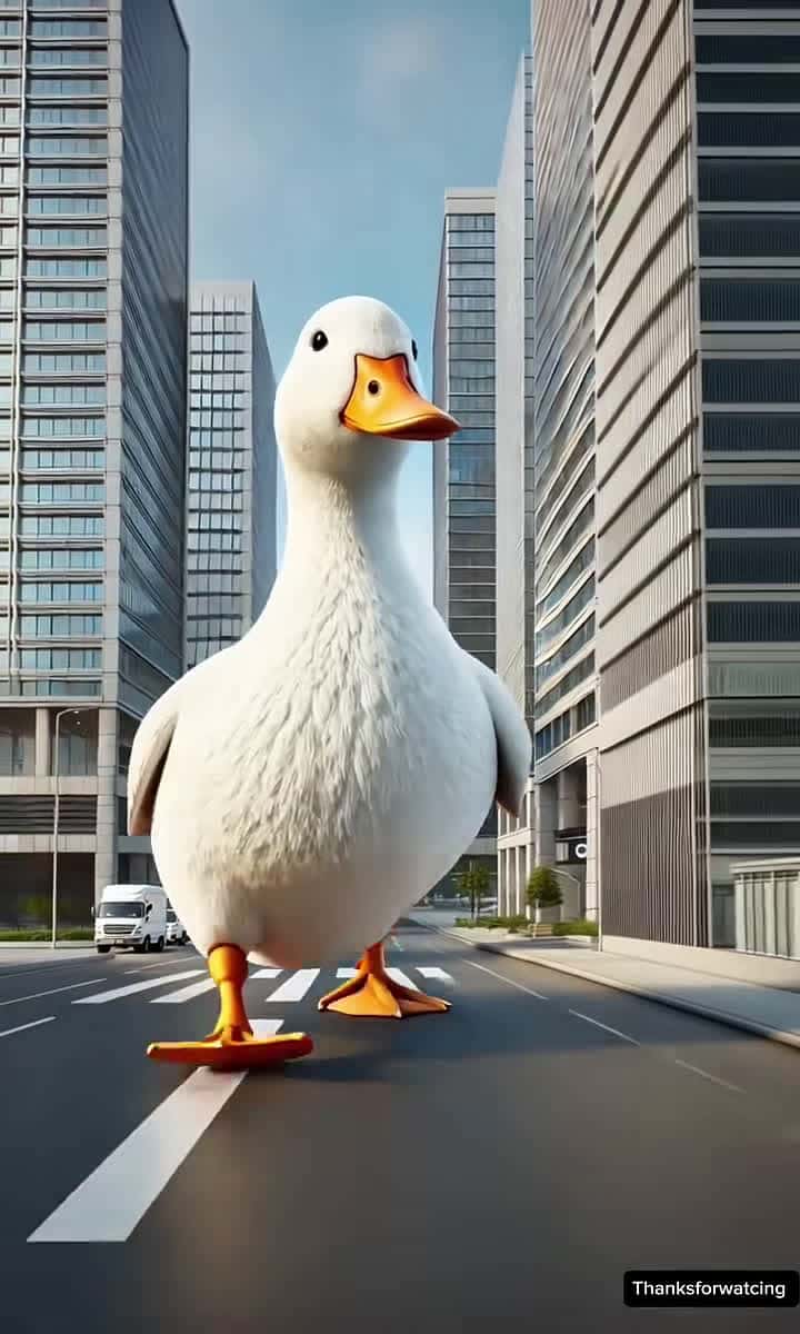 Cover for This duck comes to this city by mistake #duck #city #rescue team#duck #city #rescue