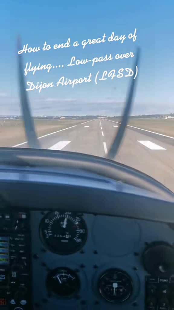 Cover for When you get the clearance for a low-pass it does put a smile on your face #aviation #cockpit #yourdoseofaviation #foryou #fyp #flight #robinaircraft