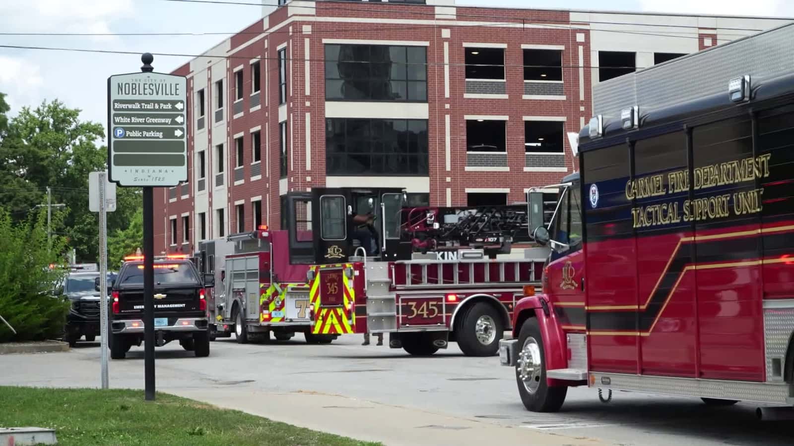 Cover for Shelter order lifted after water treatment plant explosion triggers hazmat emergency in Noblesville
