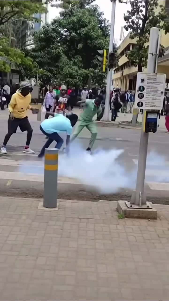 Cover for #police  #vs  #manifestation  #view  #viral  #people  #fyp