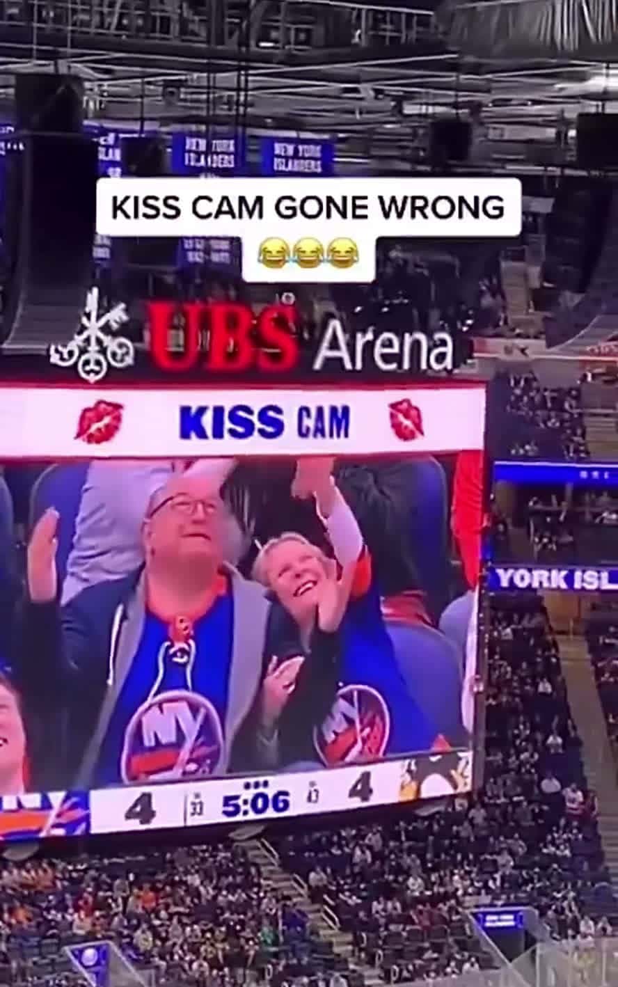 Cover for Since we’re on the subject of Jumbotrons & ‘Kiss Cams”, here’s a funny one from years ago! 🤣🤭 Happy Friday! {7.18.25} #Friday #fyp #kisscam