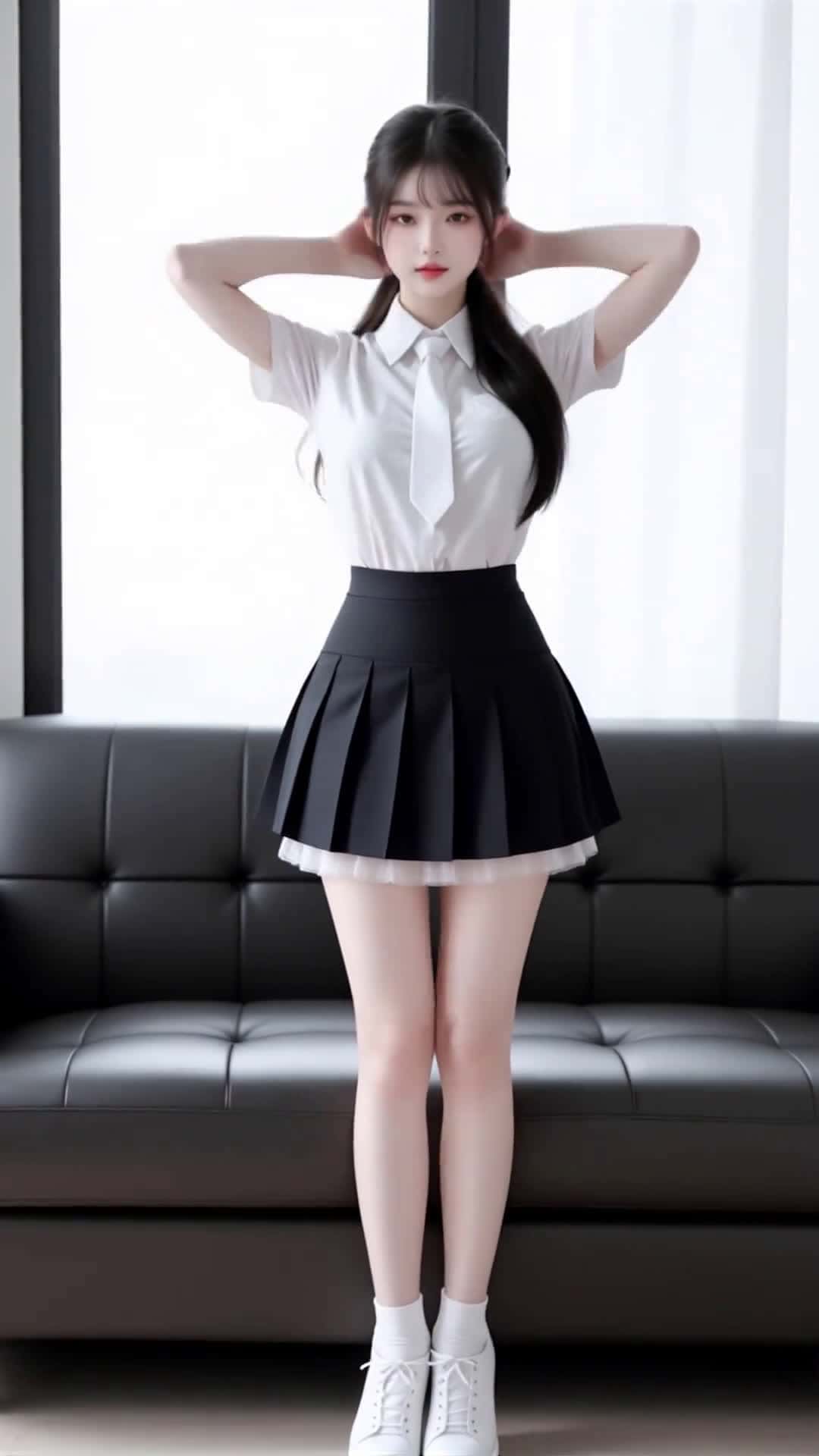 Cover for AI Sweet Girl: Pure, cute, and full of energy #CuteGirl#SweetVibes#AIGirl#Kawaii#Beauty