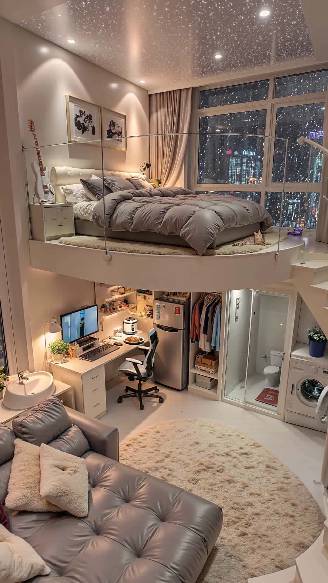 Cover for AIPrivateRetreat: Escape to your own apartment, savor peaceful solitude #MyPeacefulSpace#LoftGoals#QuietTime#CozyApartment#AloneVibes