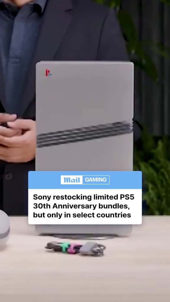 Cover for Limited PS5 30th Anniversary Bundle Restock Alert!