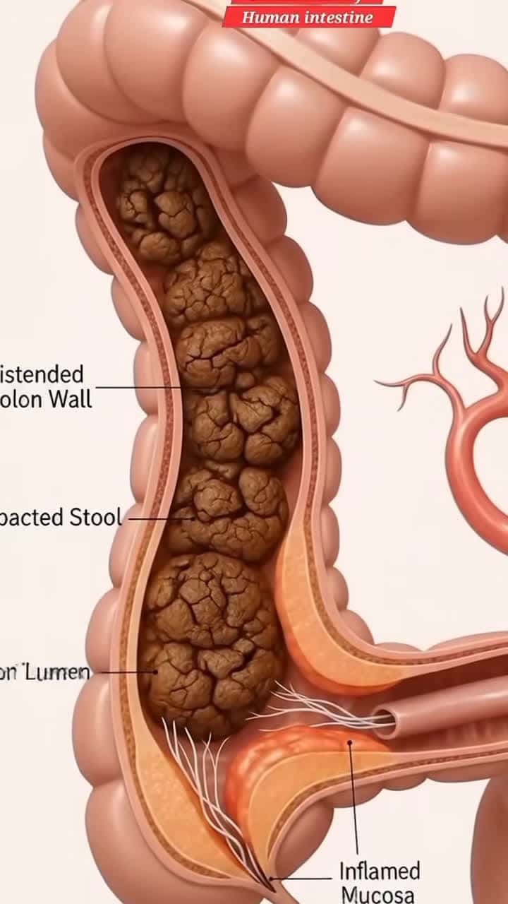 Cover for Illustration Of  Stool Passing The Intestine | Realistic AI Art | Gut Health | Anatomy AI Arts USA |#StomachAIArt #AIAnimations #GutHealth #MedicalAI #AnatomyAIArts