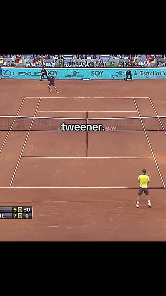 Cover for Unbelievable tennis shot you have to see! 🎾🔥 #Tennis #Highlight #EpicPoint