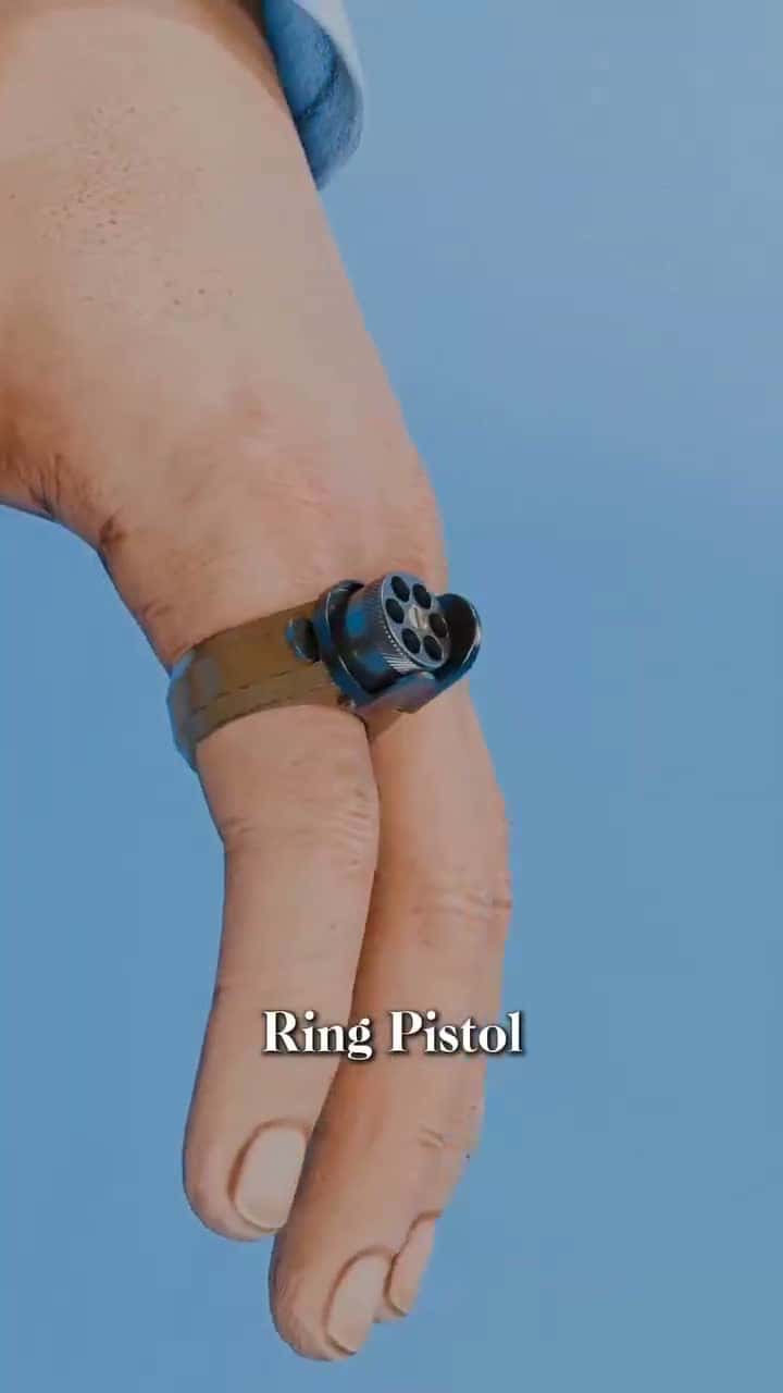 Cover for Ring Pistol 🔫 #gun #pistol