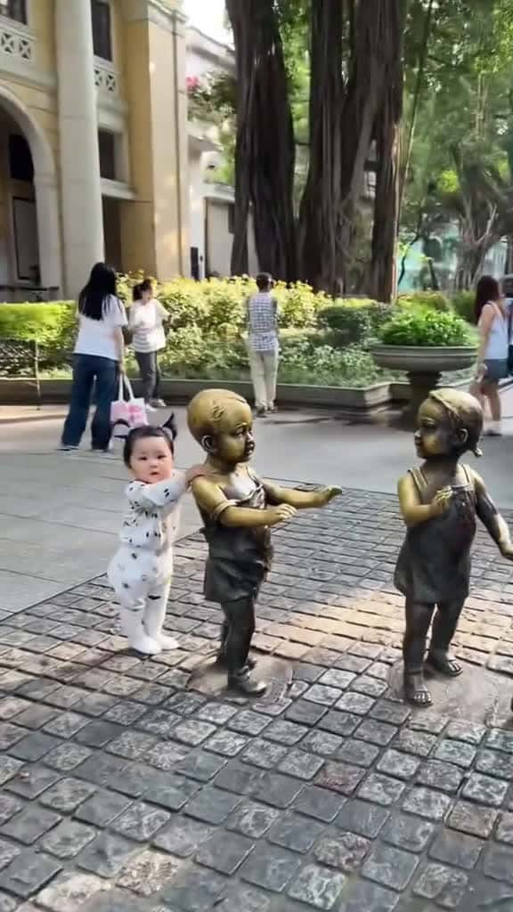 Cover for The baby s behavior is so funny funnyvideos fyp funny foryou baby 97246 #ilovescoopz