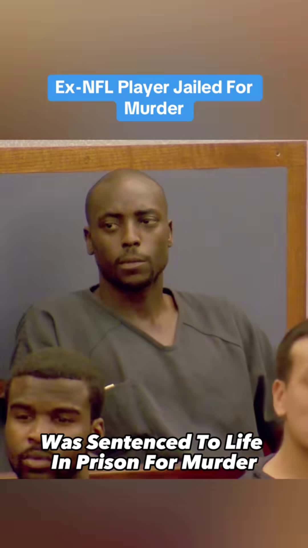 Cover for Ex NFL Player Cierre Wood Jailed For Murder #court #prison #murder#TrueCrime