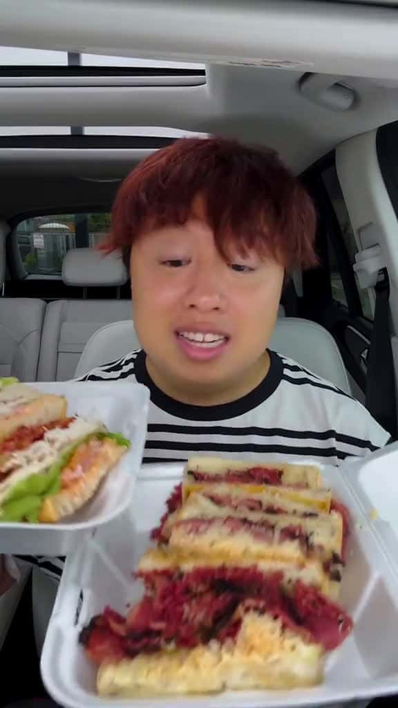 Cover for How good is Katzs Deli in Houston Lets do a Food Review and find out katz katzsde 80843 #shortvideosscoopz