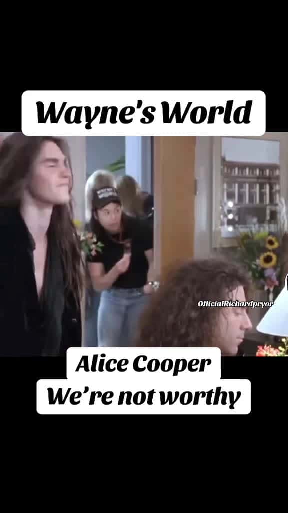 Cover for Haha faf waynesworld alicecooper rockstar fyp foru fypdong tiktok comedy funny Mi 64192 #us
