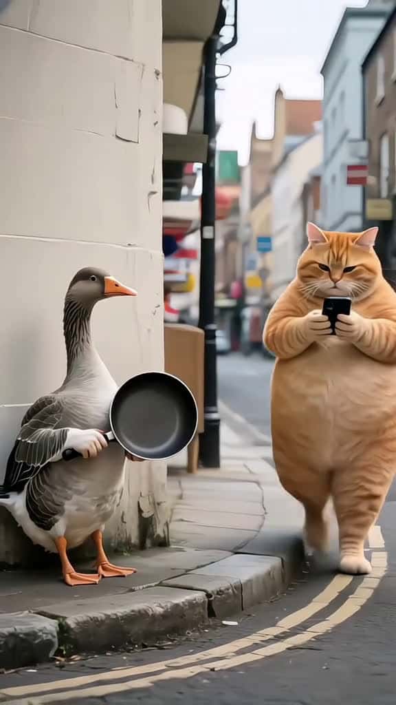 Cover for catlover aiart orangecat aivideo kucinglucu catsoftiktok aigenerated lucu fyp kucingoren k 22062 #shortvideos