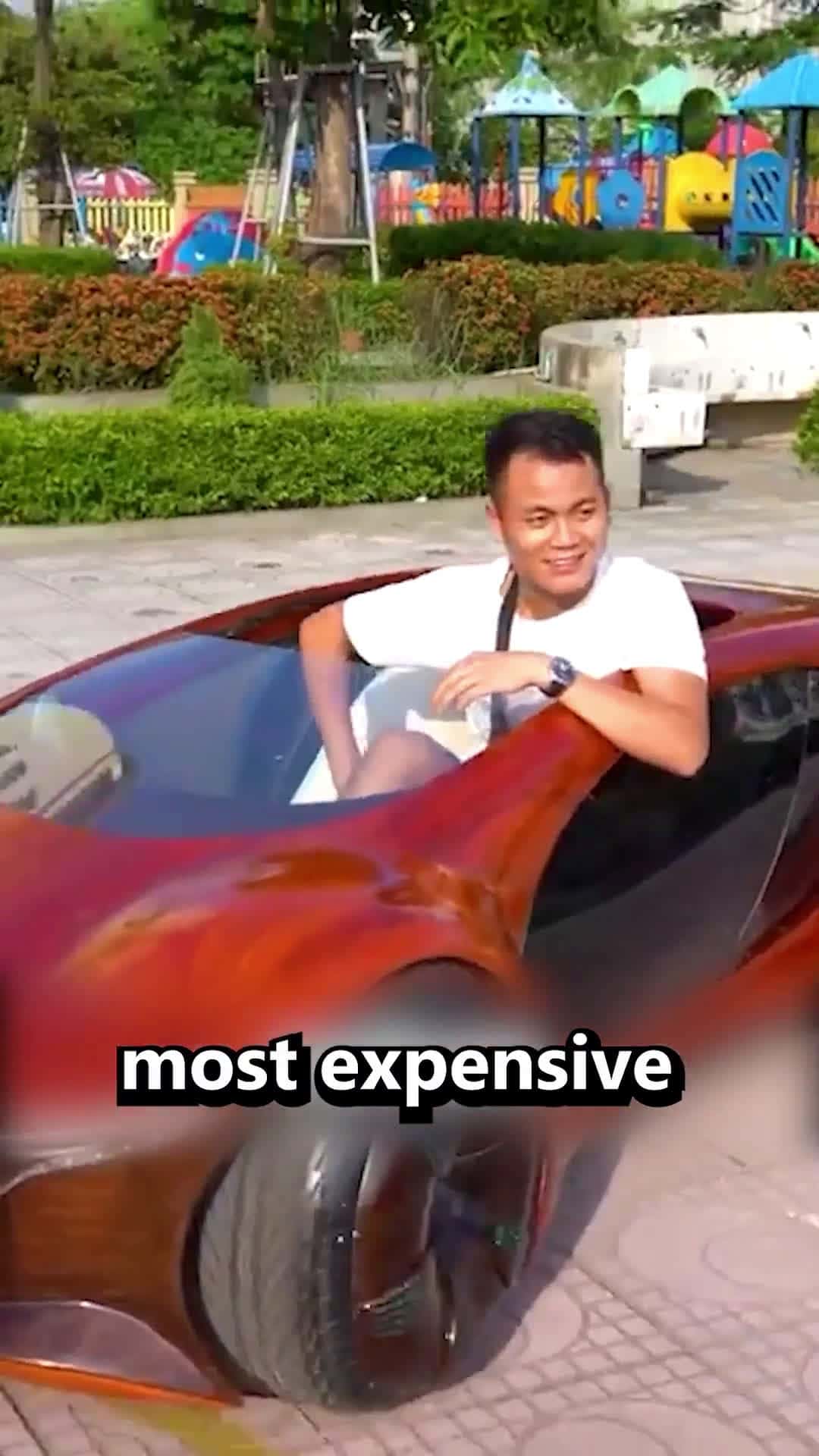 Cover for This is the most expensive childrens car in the world
