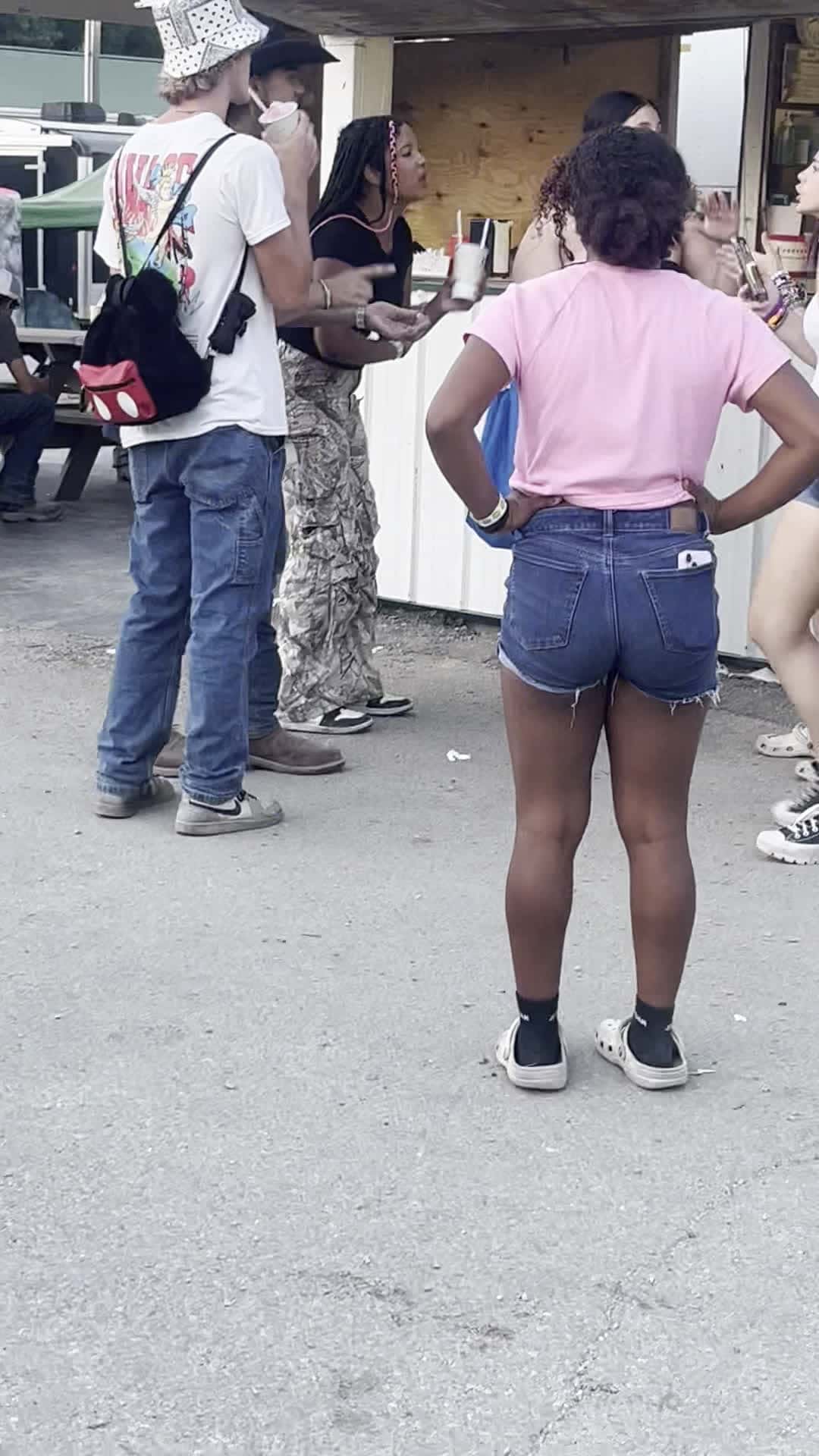 Cover for Fight almost breaks out at county fair, police get involved  #fyp  #fight  #fightcam