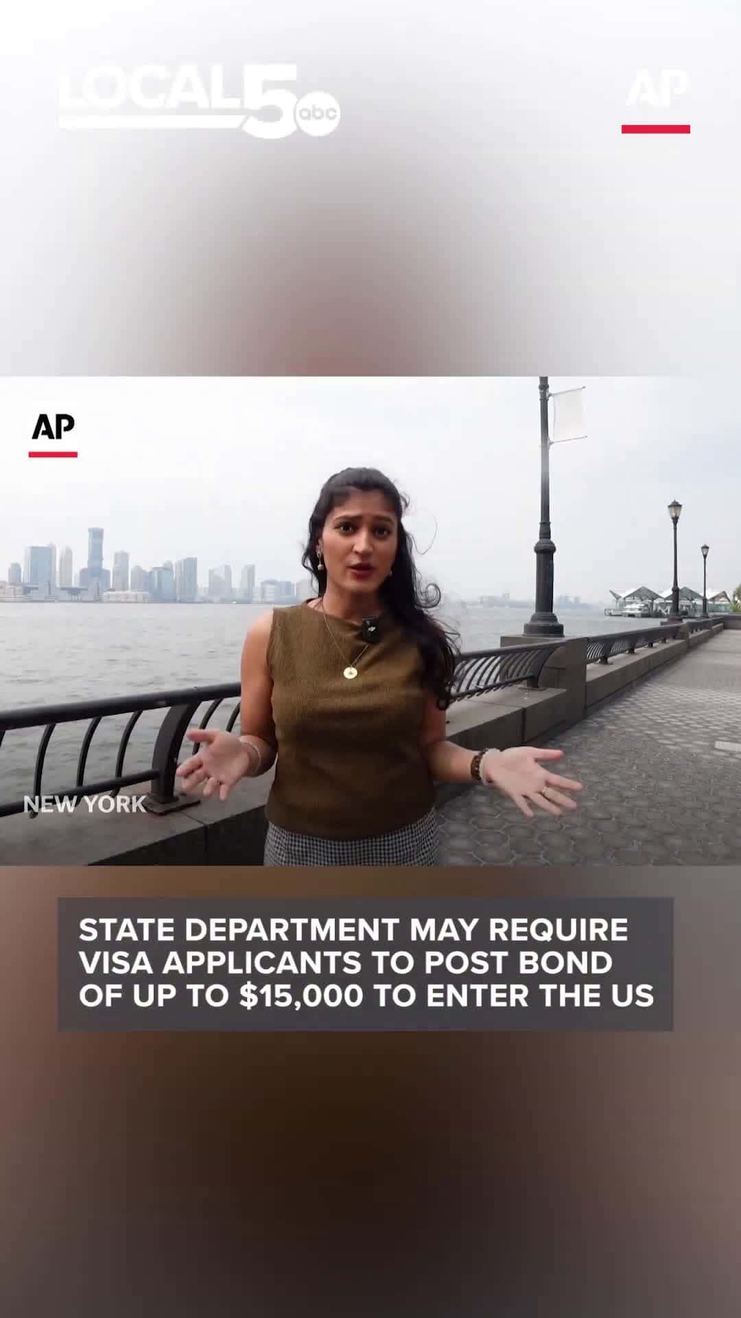 Cover for State Department may require visa applicants to post bond of up to $15,000 to enter the US