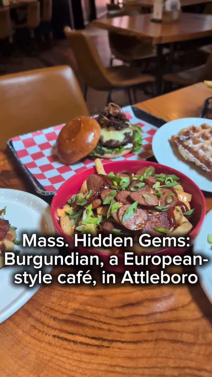 Cover for Burgundian, European-style café, in Attleboro serves up street food, burgers, Liège-style waffles