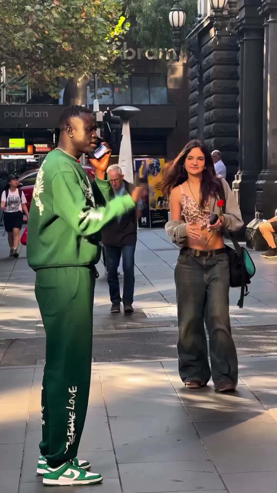Cover for They wanted to give me handshake 😂 #viral #reels #explore #caughtoncamera 