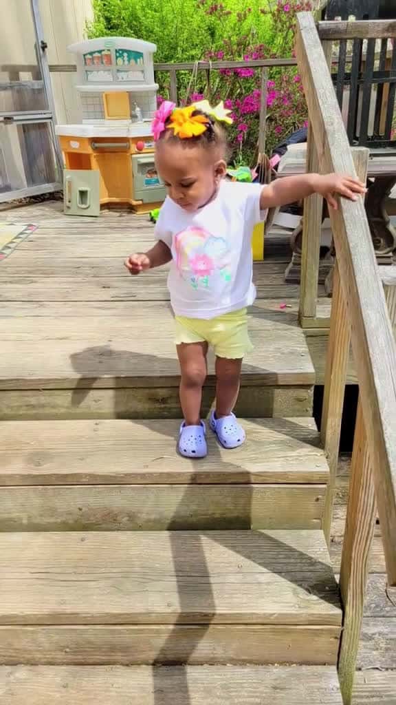 Cover for she is becoming a big girl right before my eyes she comes down the steps and doesn t need 93099 #ilovescoopz