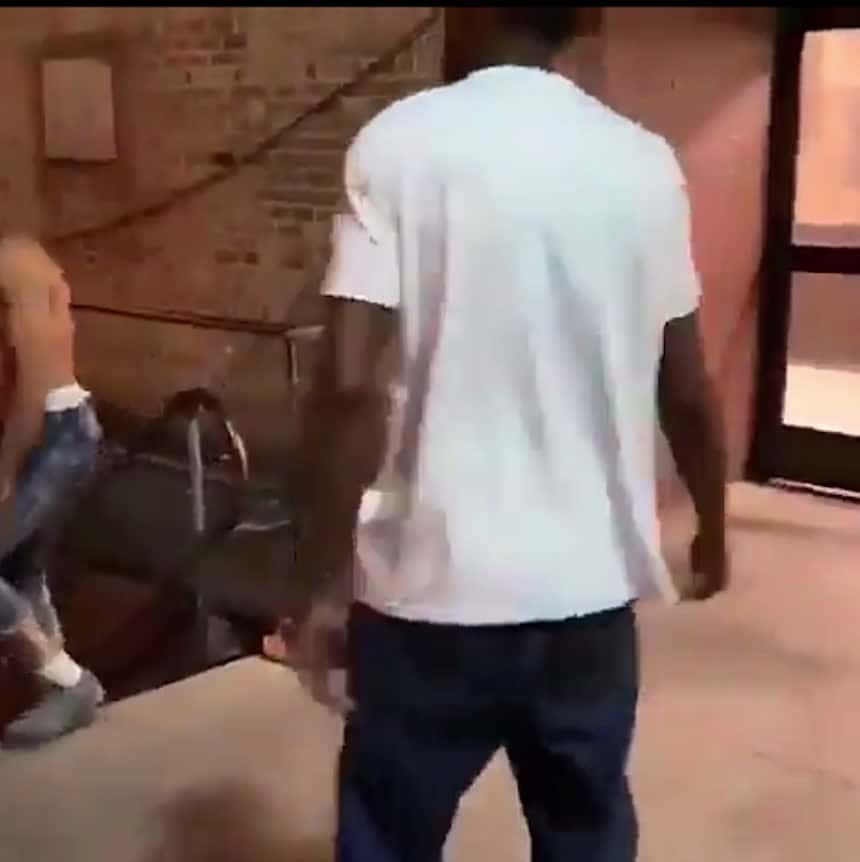 Cover for old head whooped youngin😭😭  #fight  #funny  #scoopz  #viral  #fightcam  #caughtoncamera