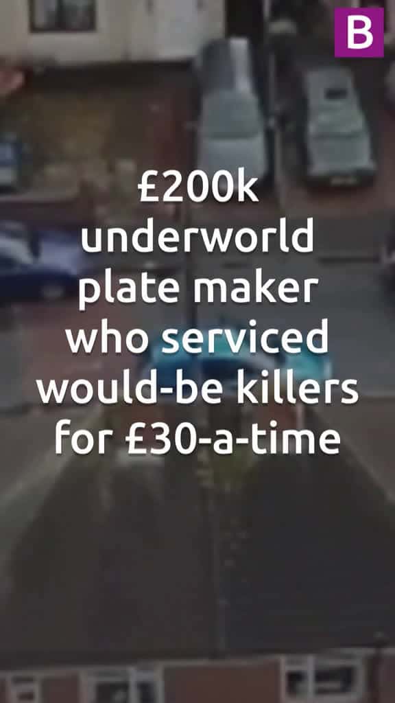 Cover for An underworld number plate maker who ran the cut-price racket from his bedroom has been ja 46465 #american