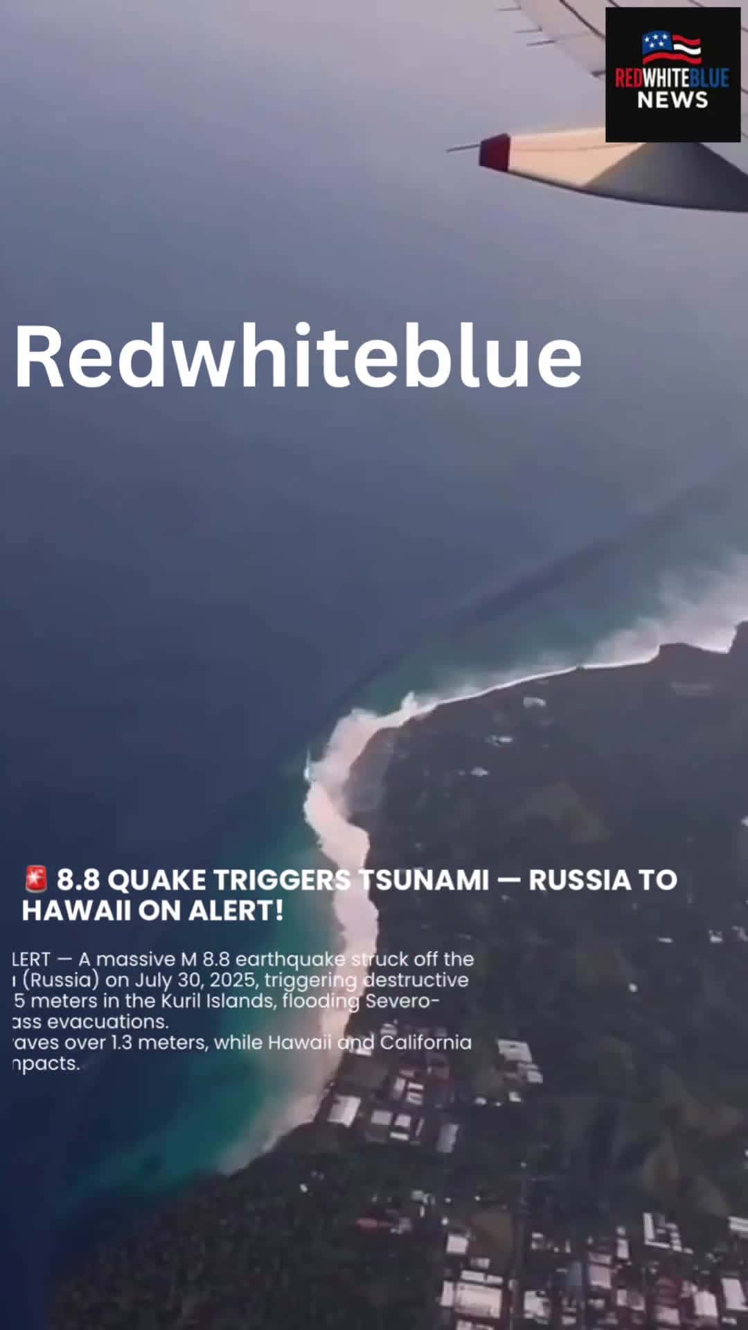 Cover for Tsunami Panic: Kamchatka Quake Sparks Pacific-Wide Alerts! #TsunamiAlert #RussiaTsunami #Earthquake #KamchatkaQuake #PacificTsunami #JapanNews #HawaiiAlert #NaturalDisaster #BreakingNews#SeveroKurilsk #CaliforniaTsunami