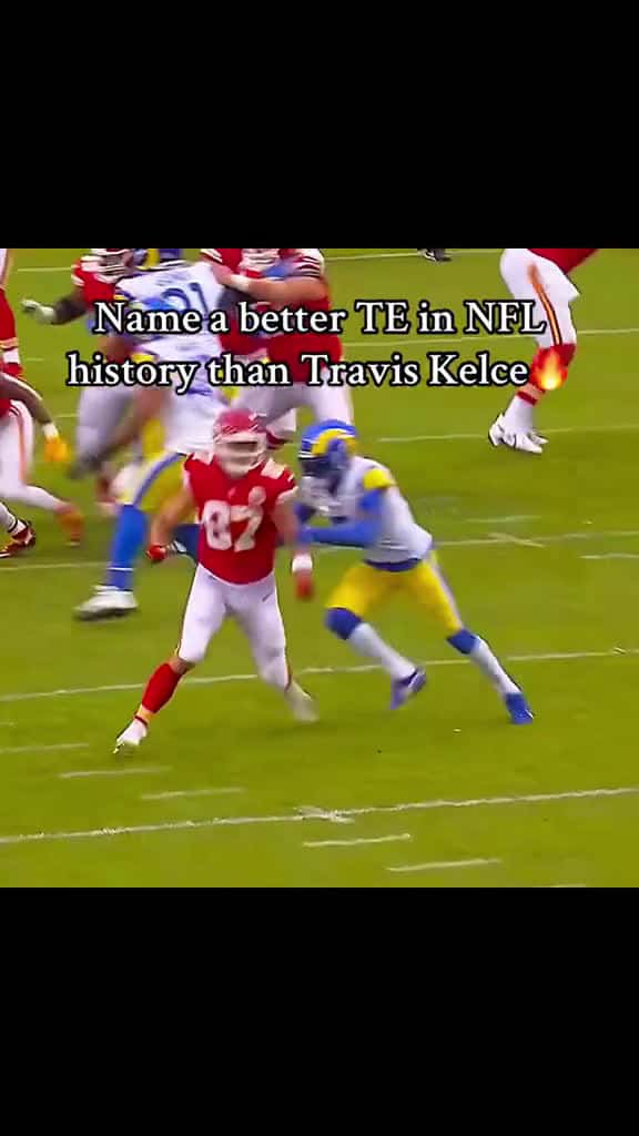 Cover for Travis Kelce used to be so tough football highlightcentral19 fypviral nfl travisk 73102 #followMe