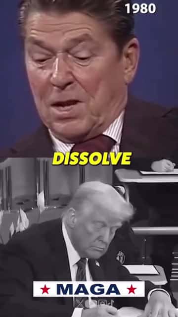 Cover for Ronald Reagan would be proud of Donald T