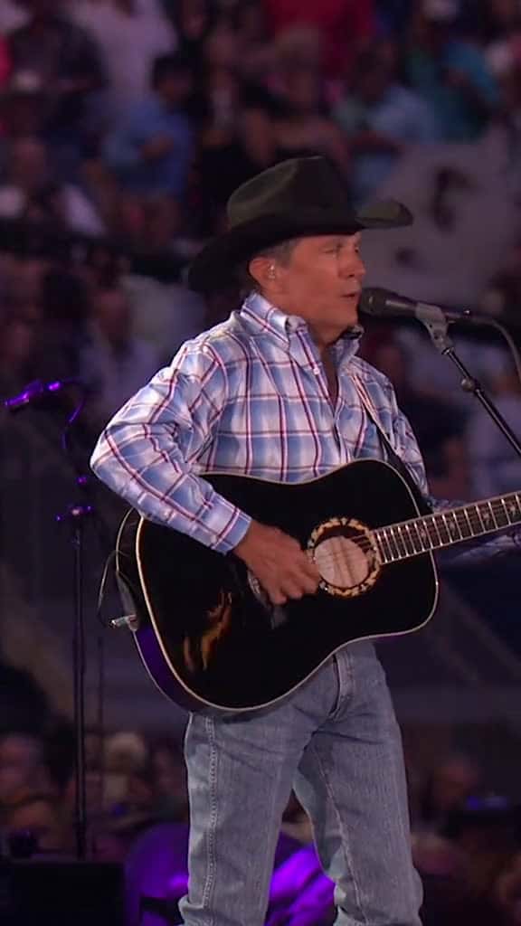 Cover for Does Fort Worth ever cross YOUR mind Throwback FortWorth GeorgeStrait 49094 #shortvideosscoopz