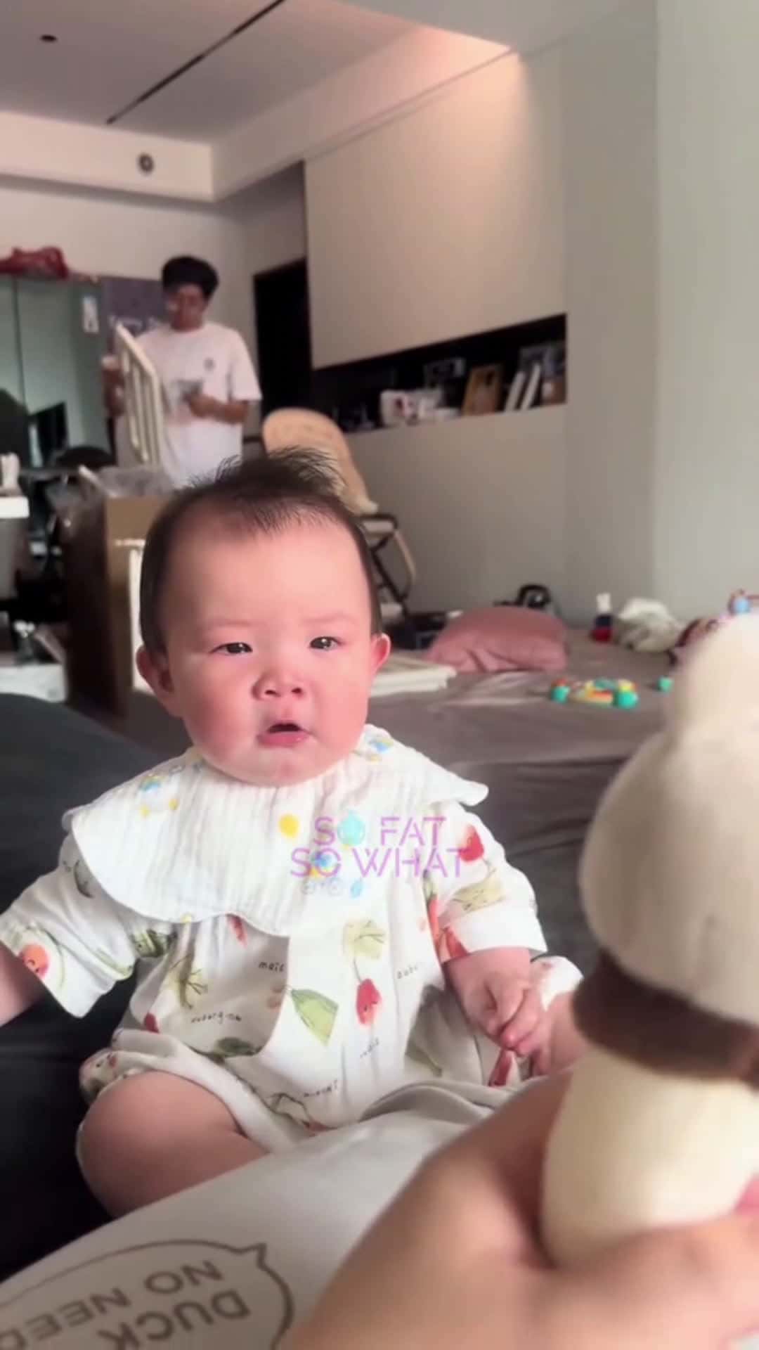 Cover for Baby so scary  #baby  #babylove  #funny 