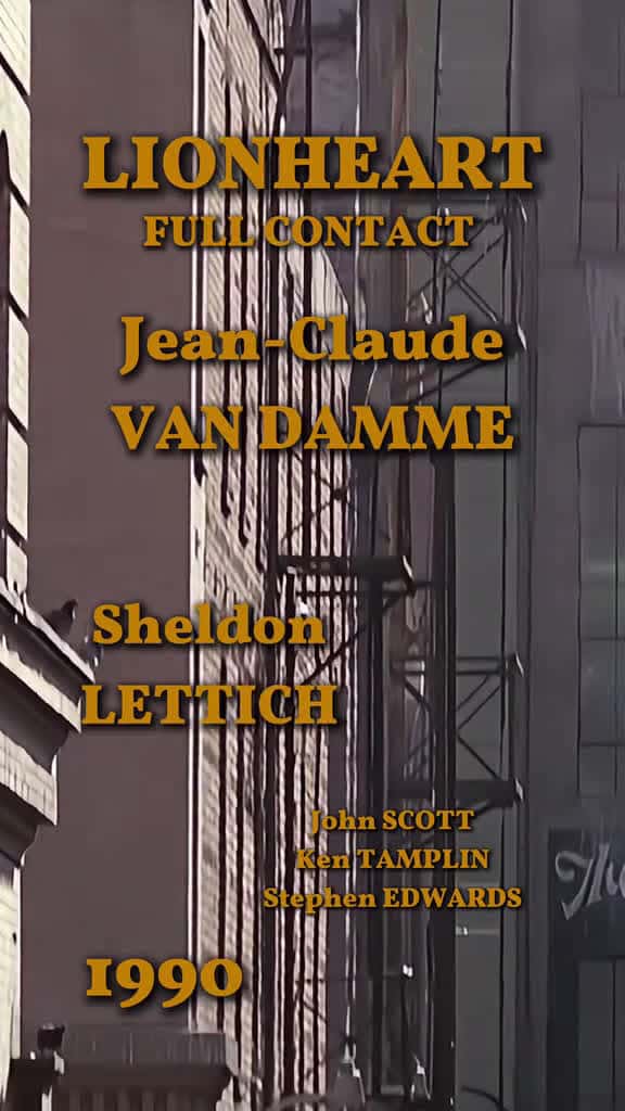 Cover for LIONHEARTFULL CONTACT - Jean-Claude VAN DAMME - Sheldon LETTICH - 1990 lionheart  17558 #shortvideos