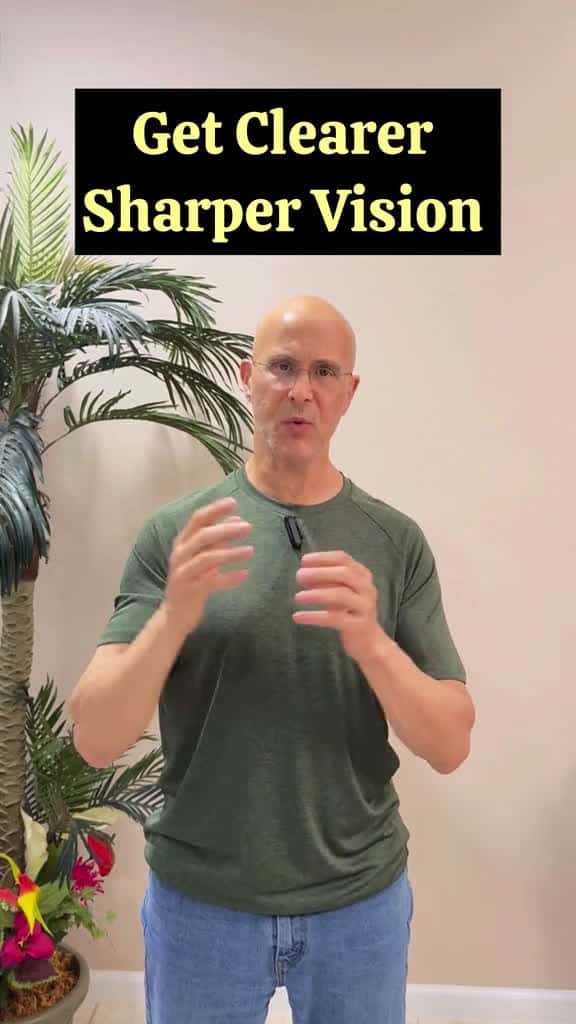 Cover for Get Clearer Sharper Vision!  #drmandell #health #eyes #vision created by Motivationaldoc with Motivationaldoc’s original sound