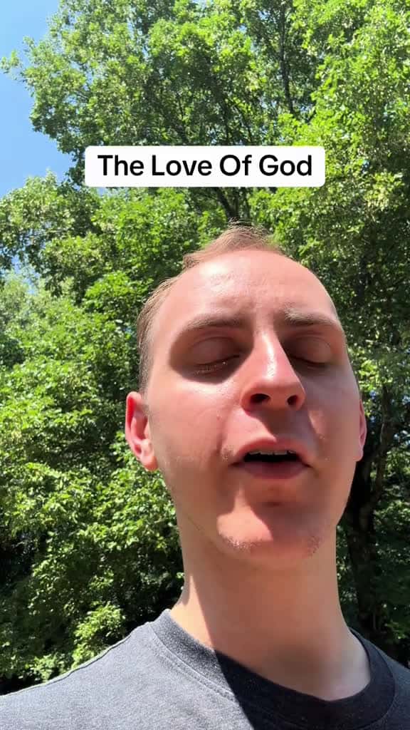 Cover for This is the love God has for you and me. FYP ForYoupage Christian ChristianTikTok Follower 31390 #american