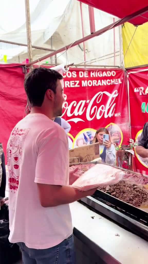 Cover for Burrito de higado encebollado Me le pase super bien en estos tacos en Tepito CDMX Todos fu 13093 #followMe