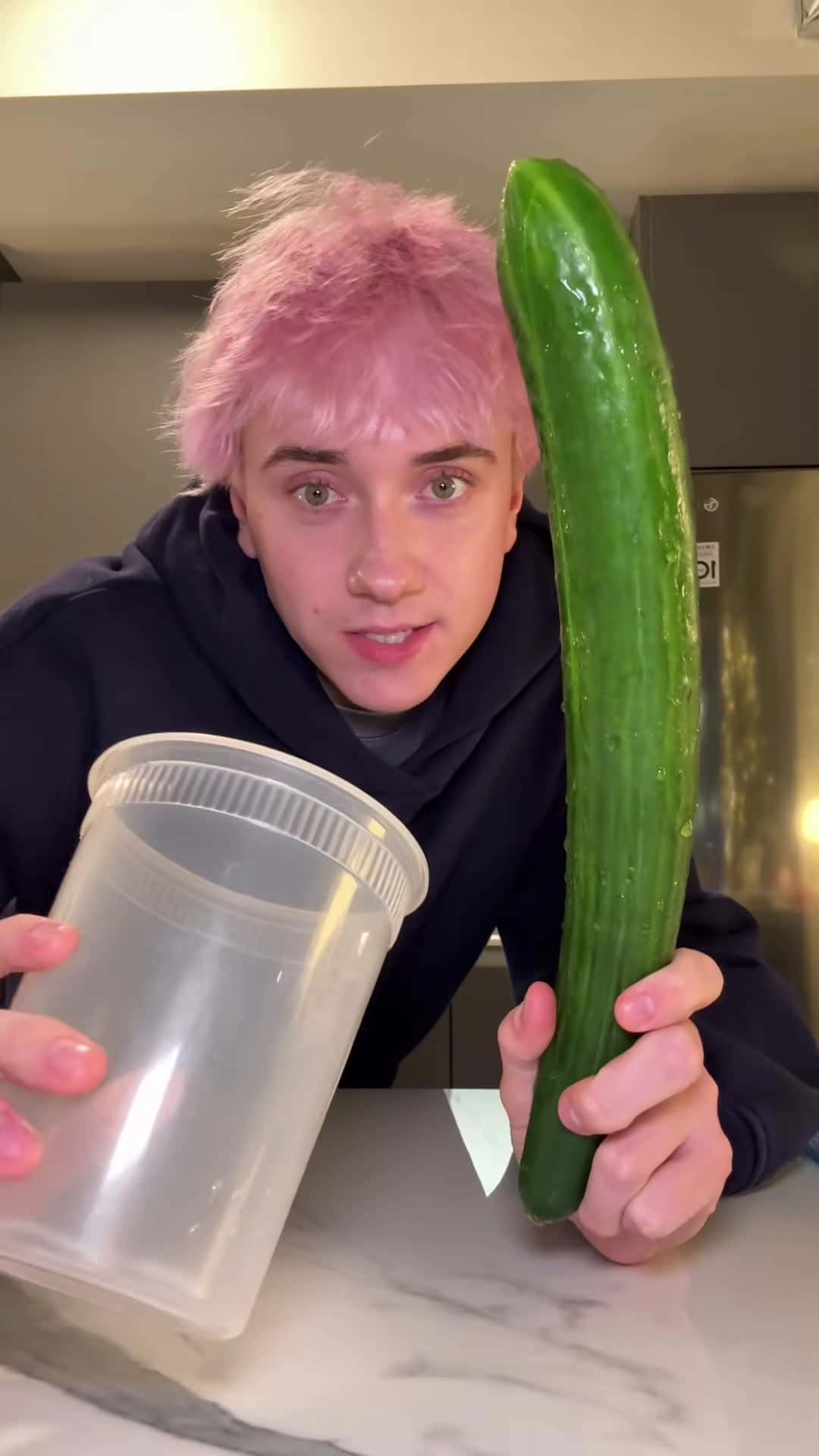 Cover for No mandolin cucumber recipe