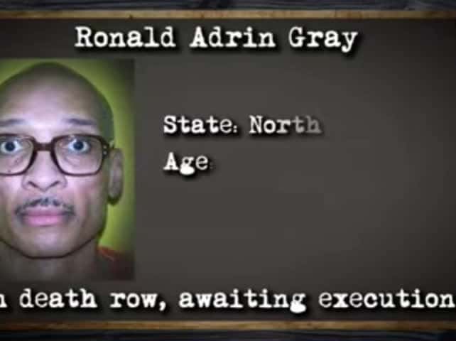 Cover for Military death row. The case of Ronald Gray