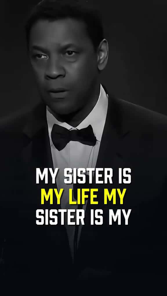 Cover for My Sister Is My Life. motivation denzelwashington usa 36704 #trendingscoopz
