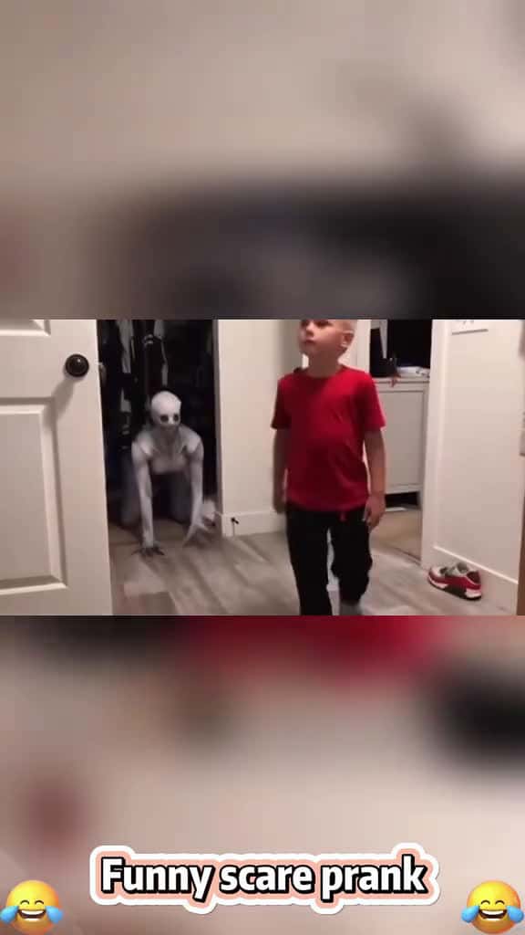 Cover for Funny scare prank tiktok foryou funny fyp prank scarecam 73534 #followMe