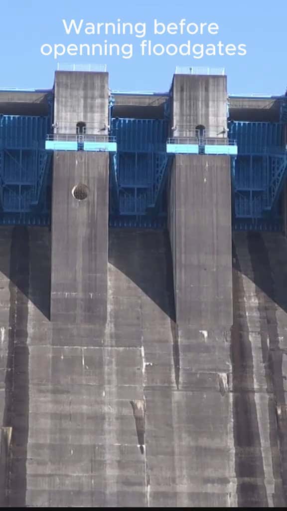 Cover for viral how water dam open release moments 81022 #ilovescoopz