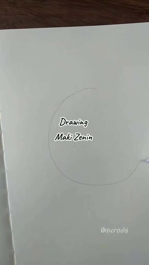 Cover for Maki Zenin Drawing#art #artistsoftiktok #sketch #drawing #anime #animefanart #animedrawing #jujutsukaisen #jujutsukaisenedit #maki #makizenin
