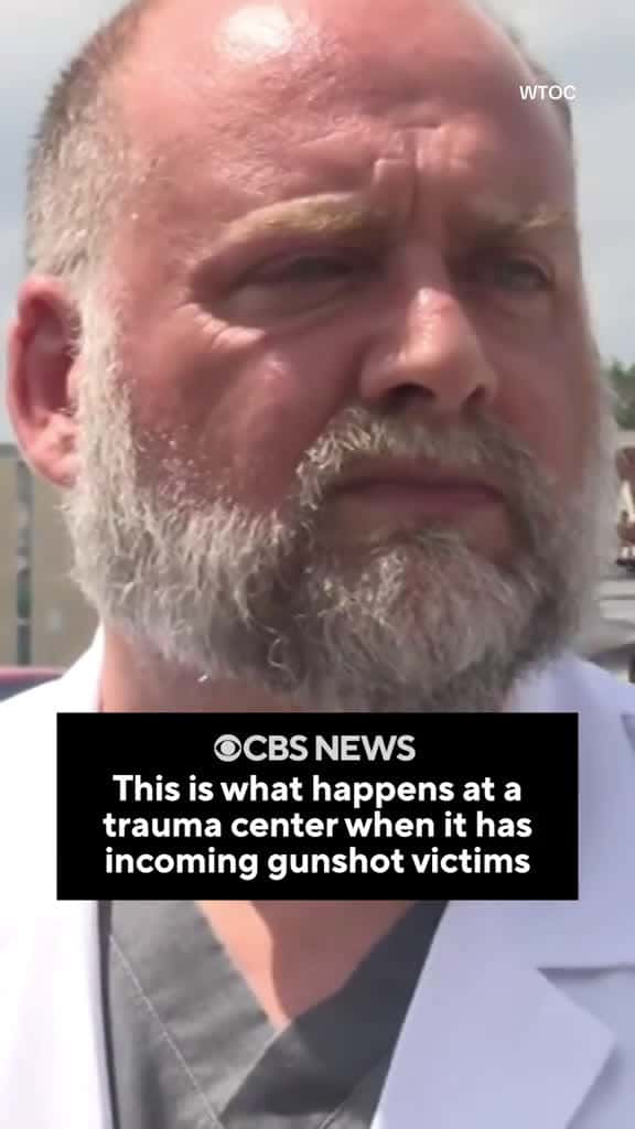 Cover for This is what happens at a trauma center when it receives notification that it has incoming gunshot victims, according to a doctor at Memorial Health Hospital in Savannah, Georgia. The explanation comes after five soldiers were ...