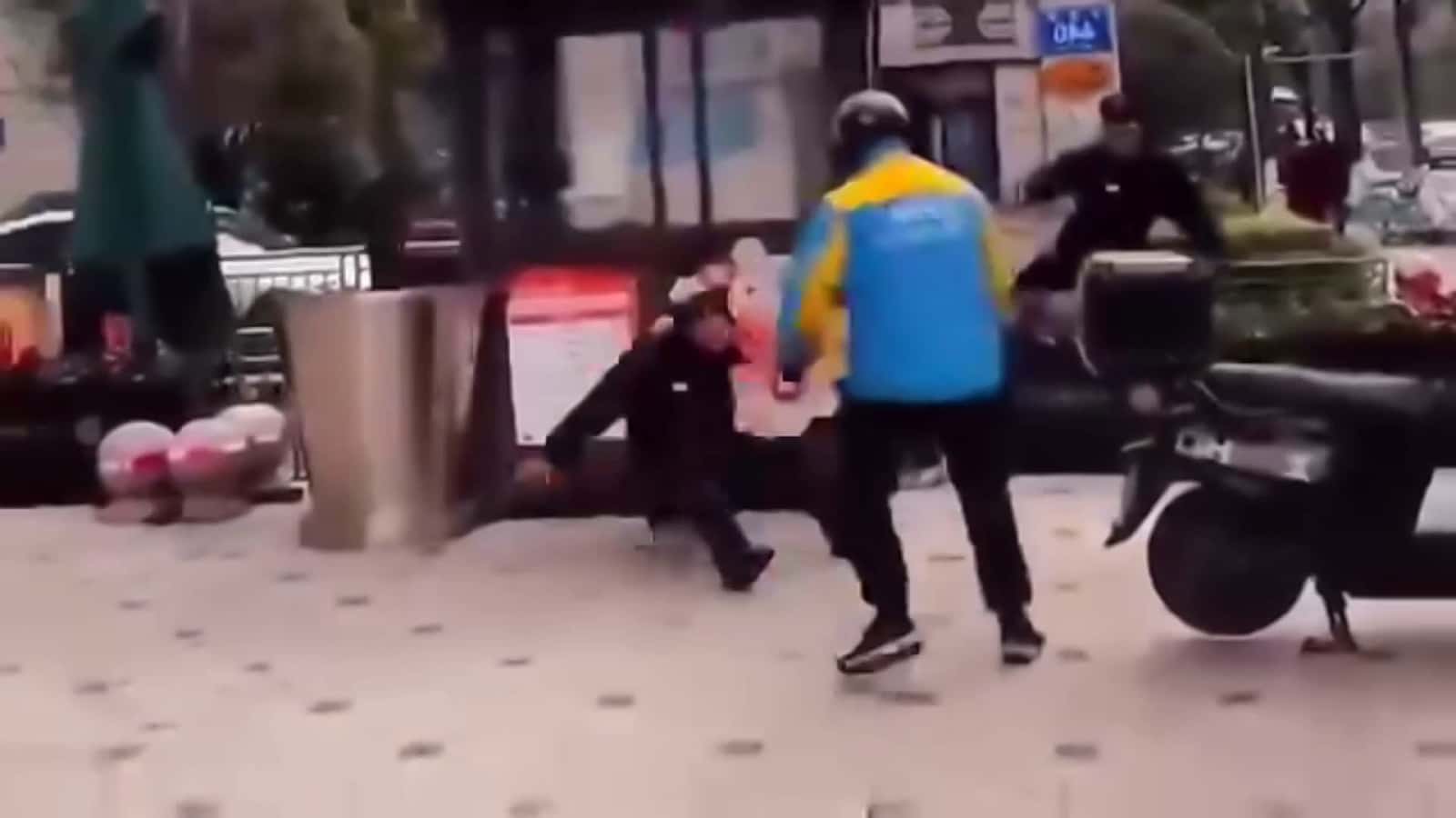 Cover for Bro just had some lessons#fight#karate#scoopz 