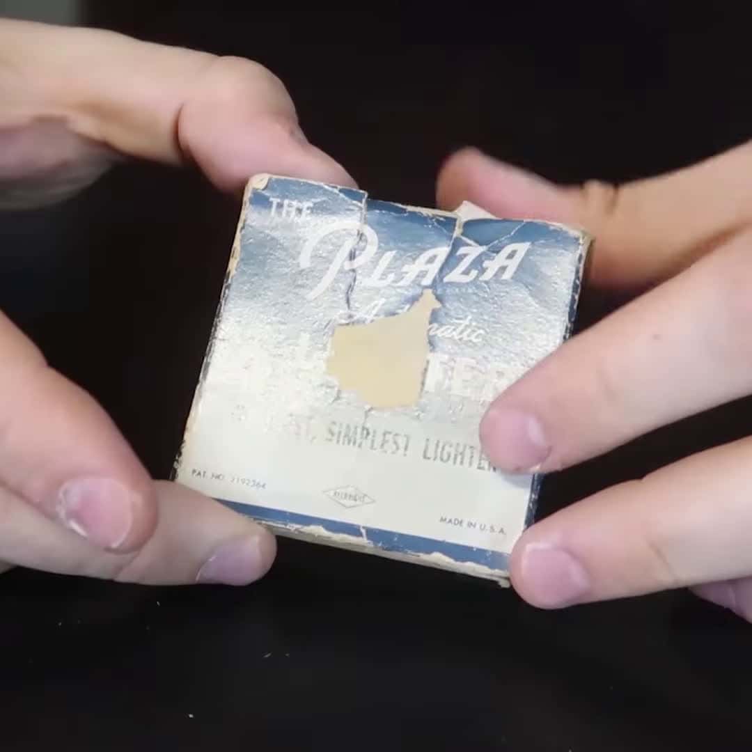 Cover for Vintage PLAZA Automatic Lighter