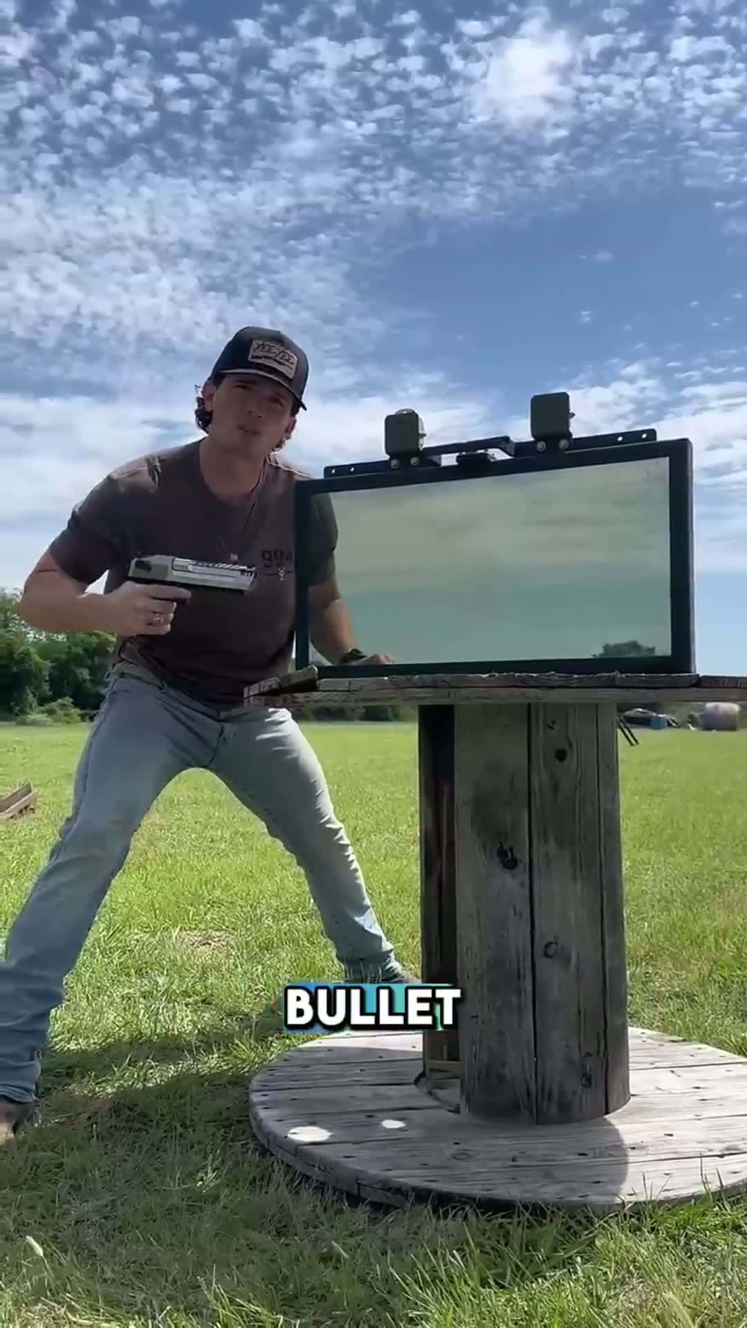Cover for Can this stop a bullet?  #firstvideochallenge  #caughtoncamera  #funniestvideoonmyphone  #foryou  #oddlysatisfying  #scoopz