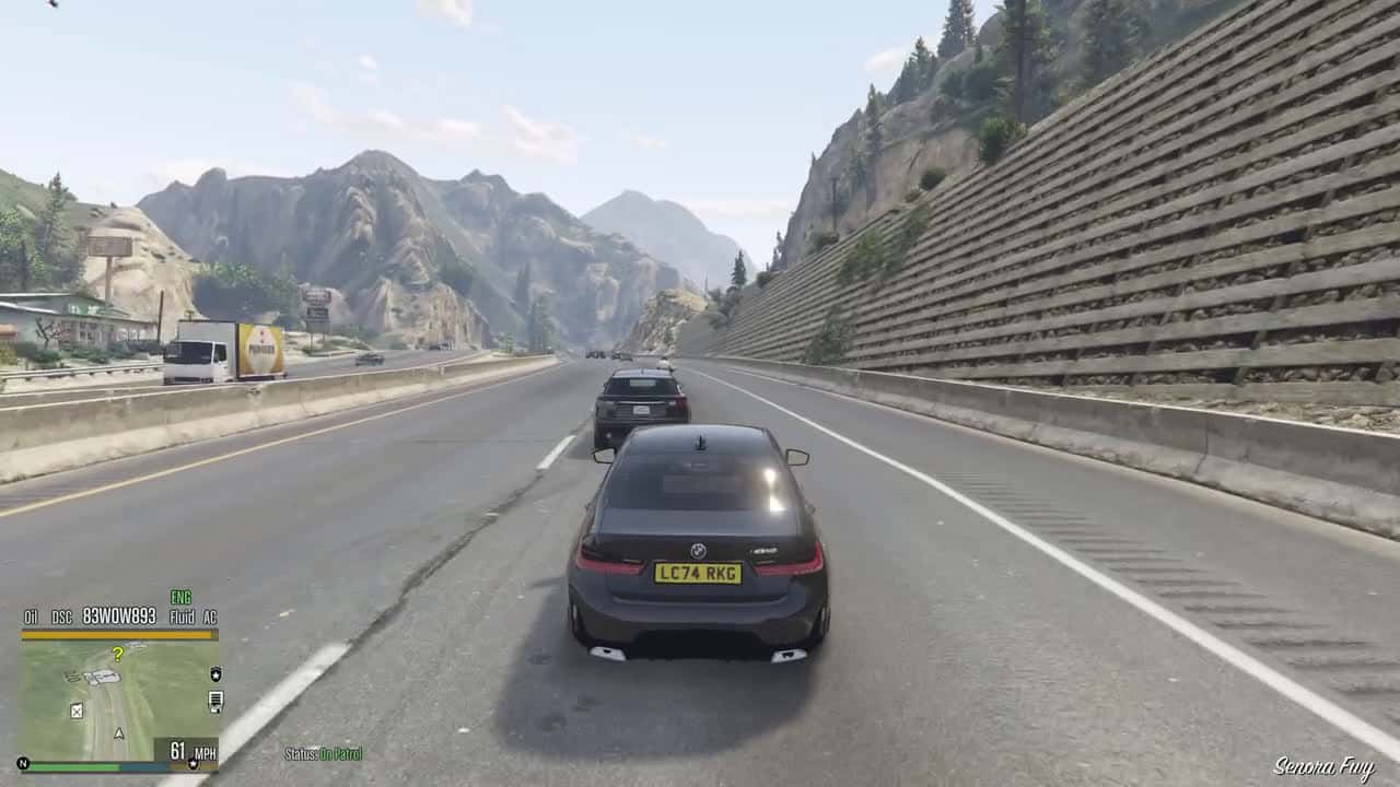 Cover for Failure to maintain lane in Colorado driver pulled over by unmarked BMW
