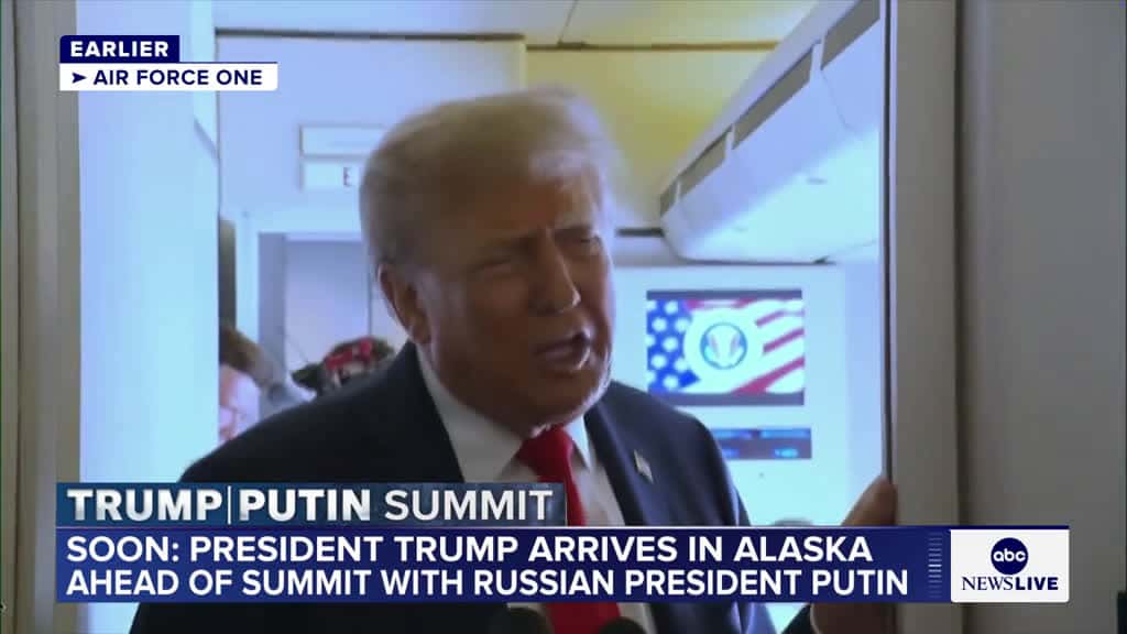 Cover for Trump Discusses Putin Meeting and Ukraine Peace Talks