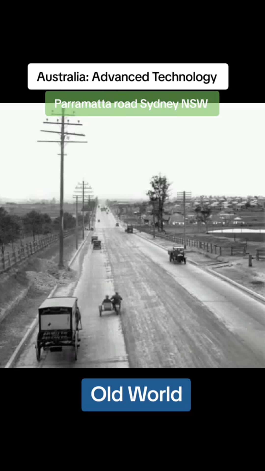 Cover for this is Parramatta road NSW Australia. Sydney's west. is this tartarian old tech ?#sydney #australia #parramatta #tartaria #mudflood #tartary 